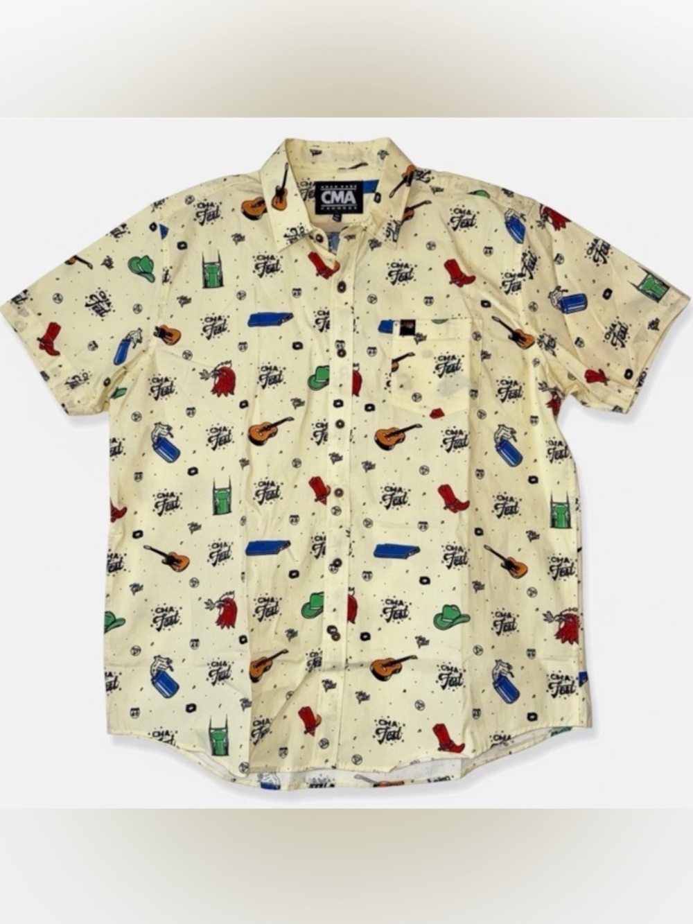 CMA Fest Shirt XL Country Concert Nashville Outfit Guitar Cowboy NWT